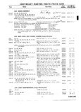 Previous Page - Master Parts Price List July 1946