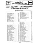 Previous Page - Chassis and Body Parts Catalog P&A 10 May 1981