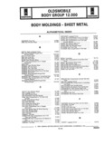 Next Page - Parts and Accessories Catalog 32J April 1989
